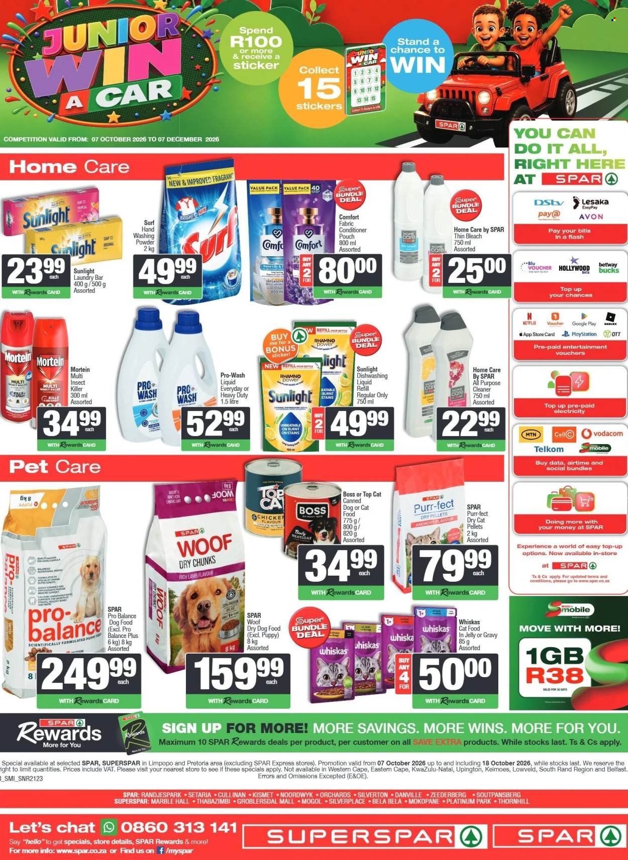 SPAR specials - Specials