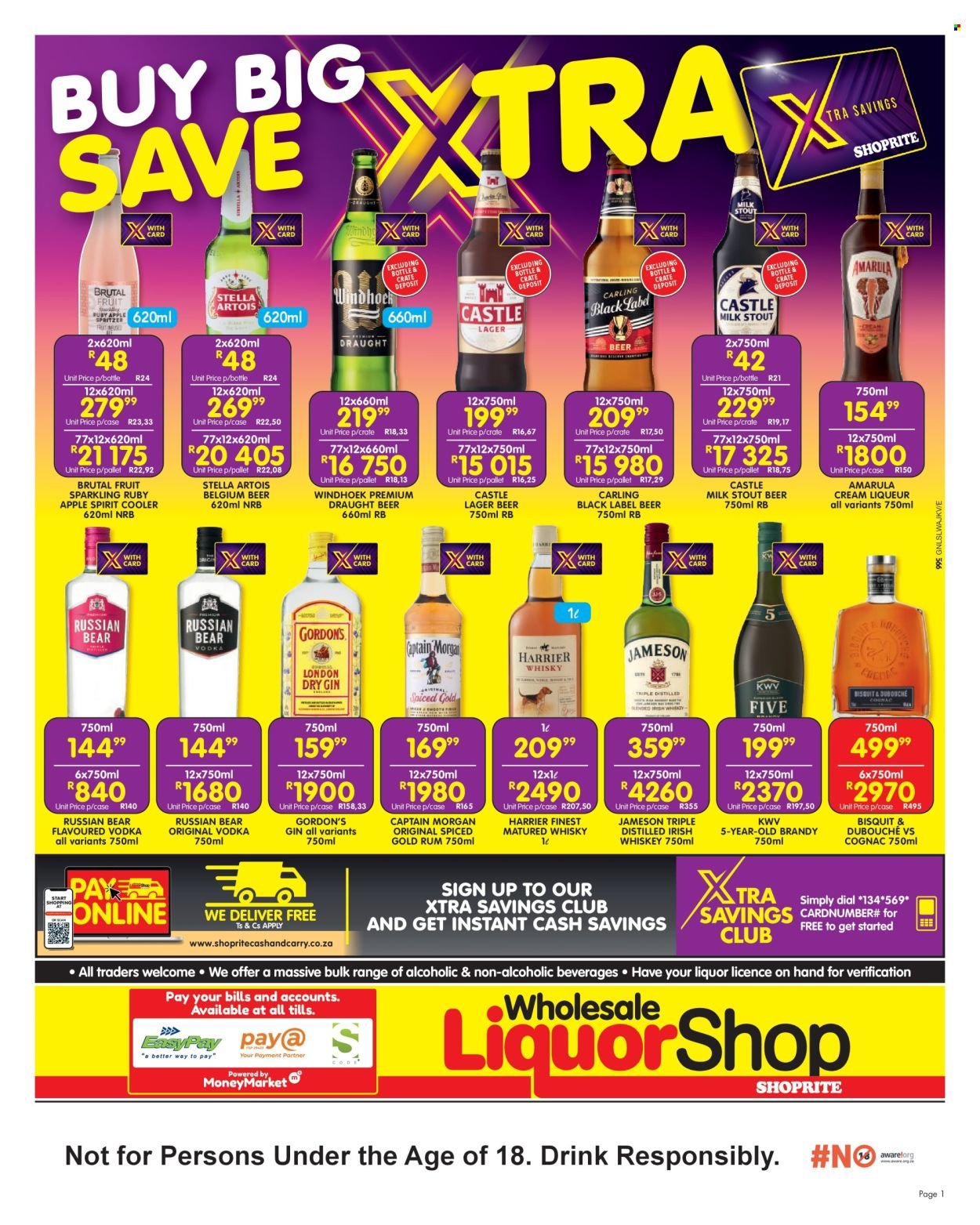 SHOPRITE specials - Wholesale LiquorShop Deals Selected Stores (2025-11-17 - 2025-11-30) | 1
