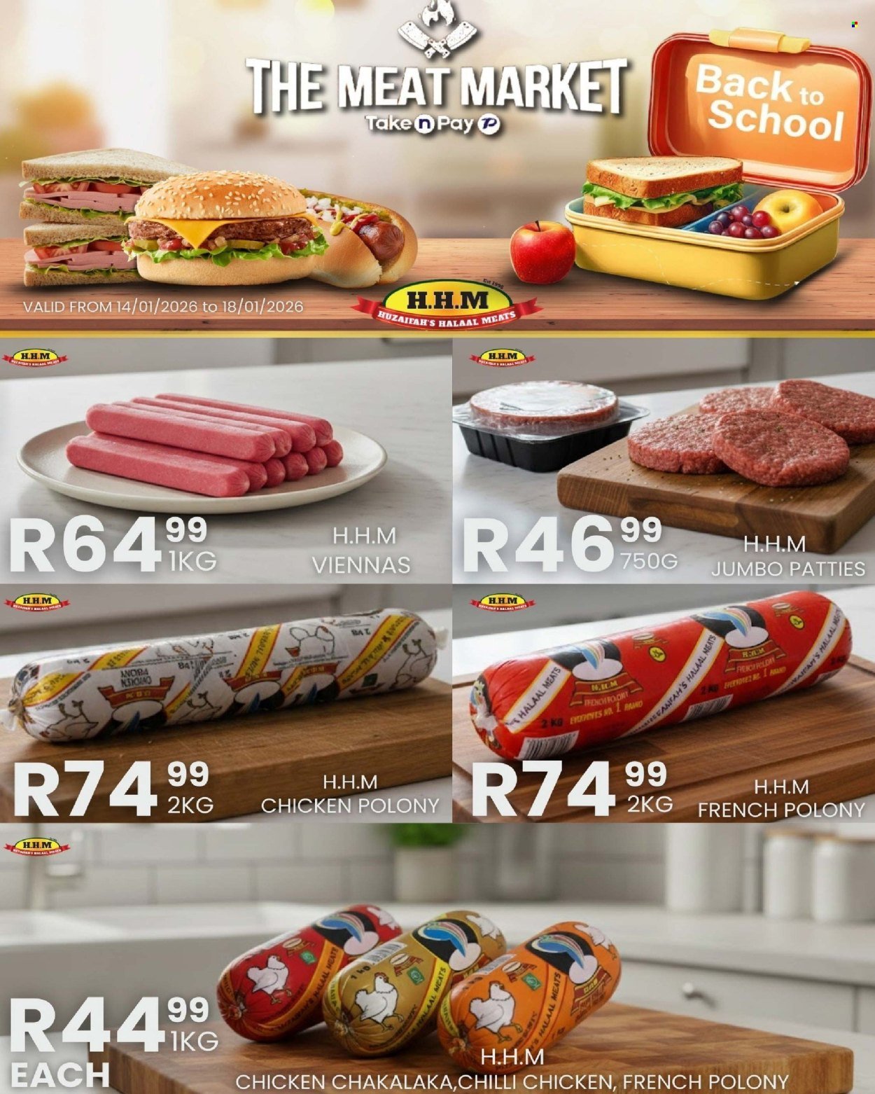 TAKE N PAY specials - From Wednesday 14 Jan 2026 (2026-01-14 - 2026-01-18) | 1