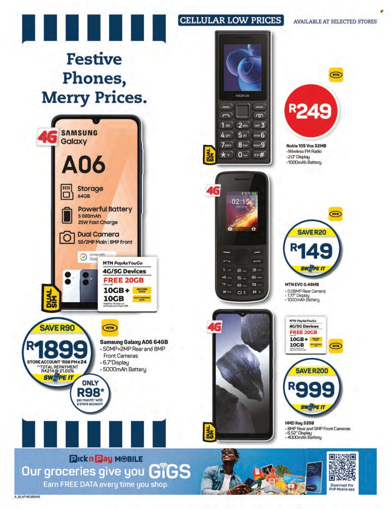 PICK N PAY specials - Cellular Christmas Specials (2025-10-20 - 2025-12-26) | 4