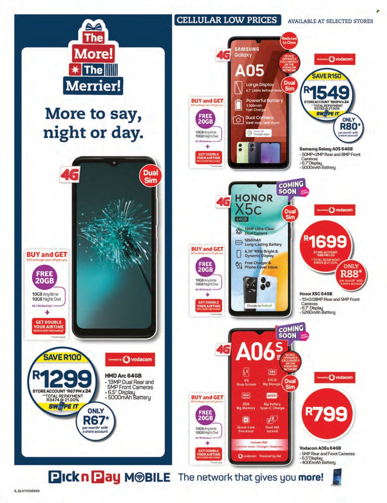 PICK N PAY specials - Cellular Christmas Specials (2025-10-20 - 2025-12-26) | 8