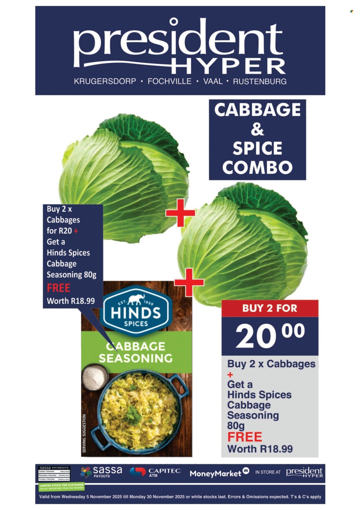 PRESIDENT HYPER specials - Combo Deals Specials (2025-11-05 - 2025-11-30) | 2