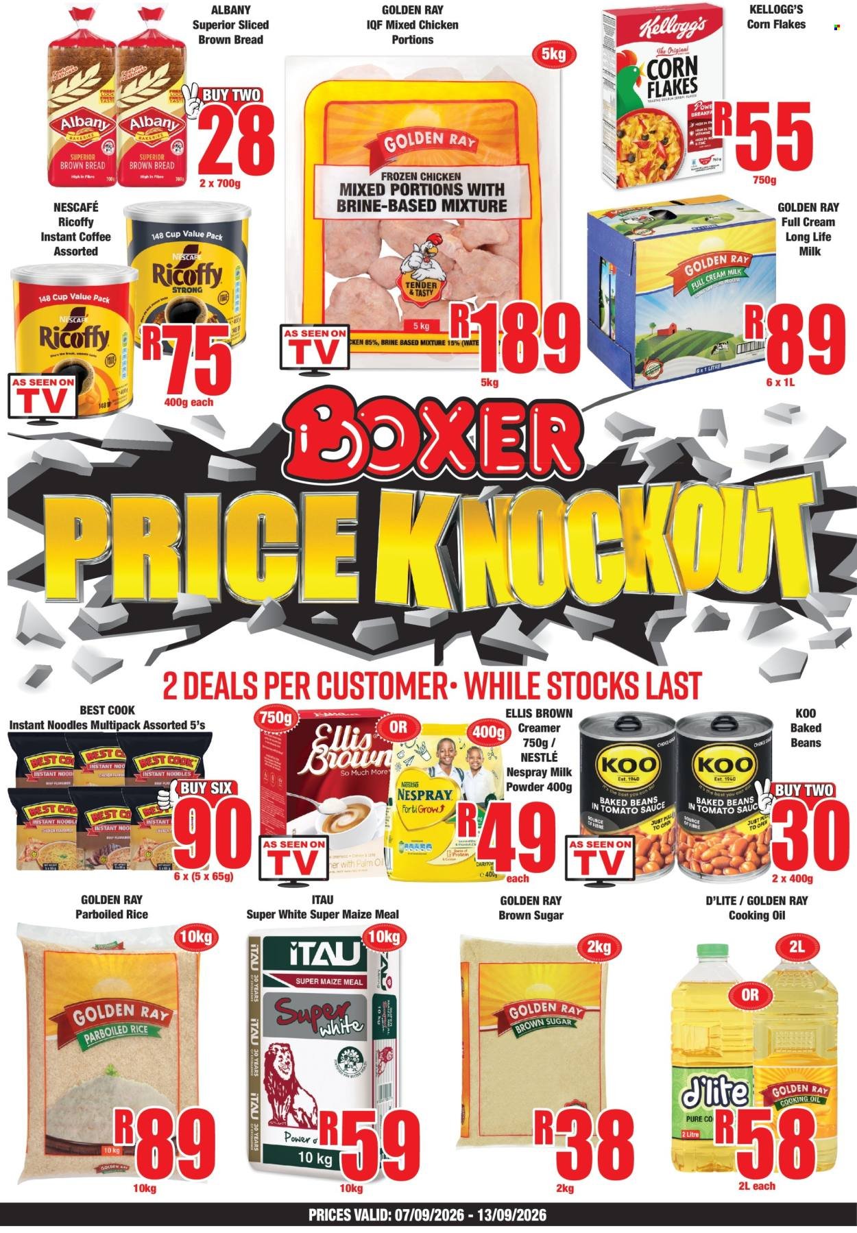 BOXER specials - GP Price Knockout