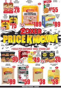 BOXER specials - GP Price Knockout