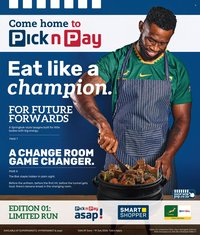 PICK N PAY specials - Springbok Limited Specials