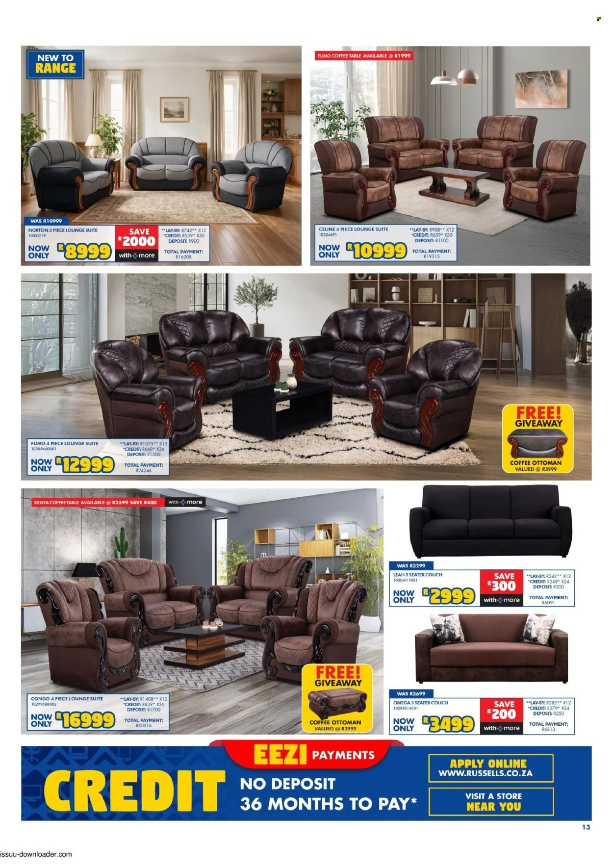 RUSSELLS specials - From Wednesday 19 Aug 2026