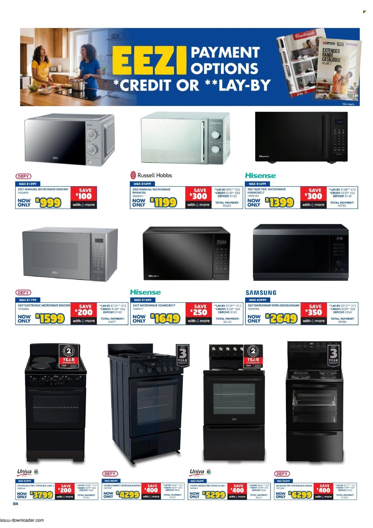 RUSSELLS specials - From Wednesday 19 Aug 2026