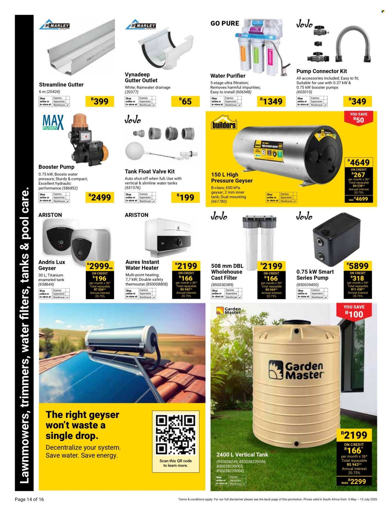 BUILDERS specials - Heat Up Your Winter Game (2026-05-05 - 2026-07-13) | 14