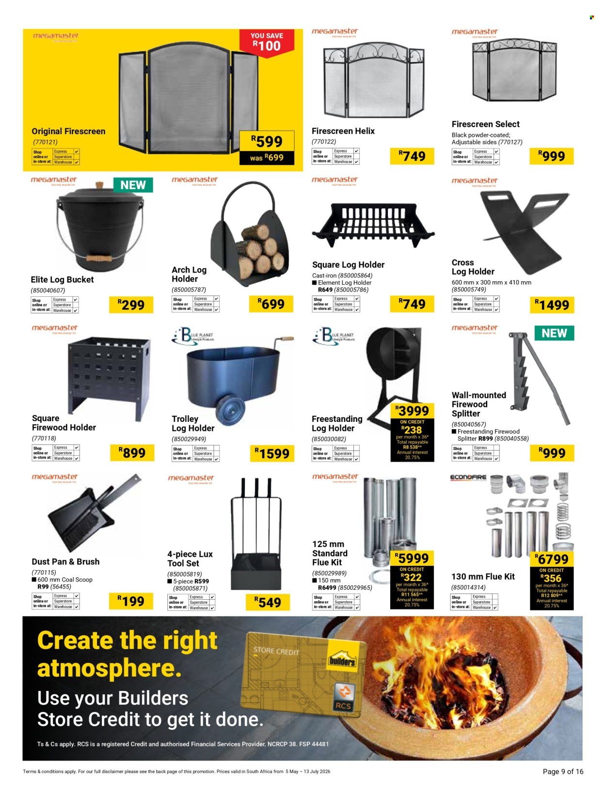 BUILDERS specials - Heat Up Your Winter Game (2026-05-05 - 2026-07-13) | 9