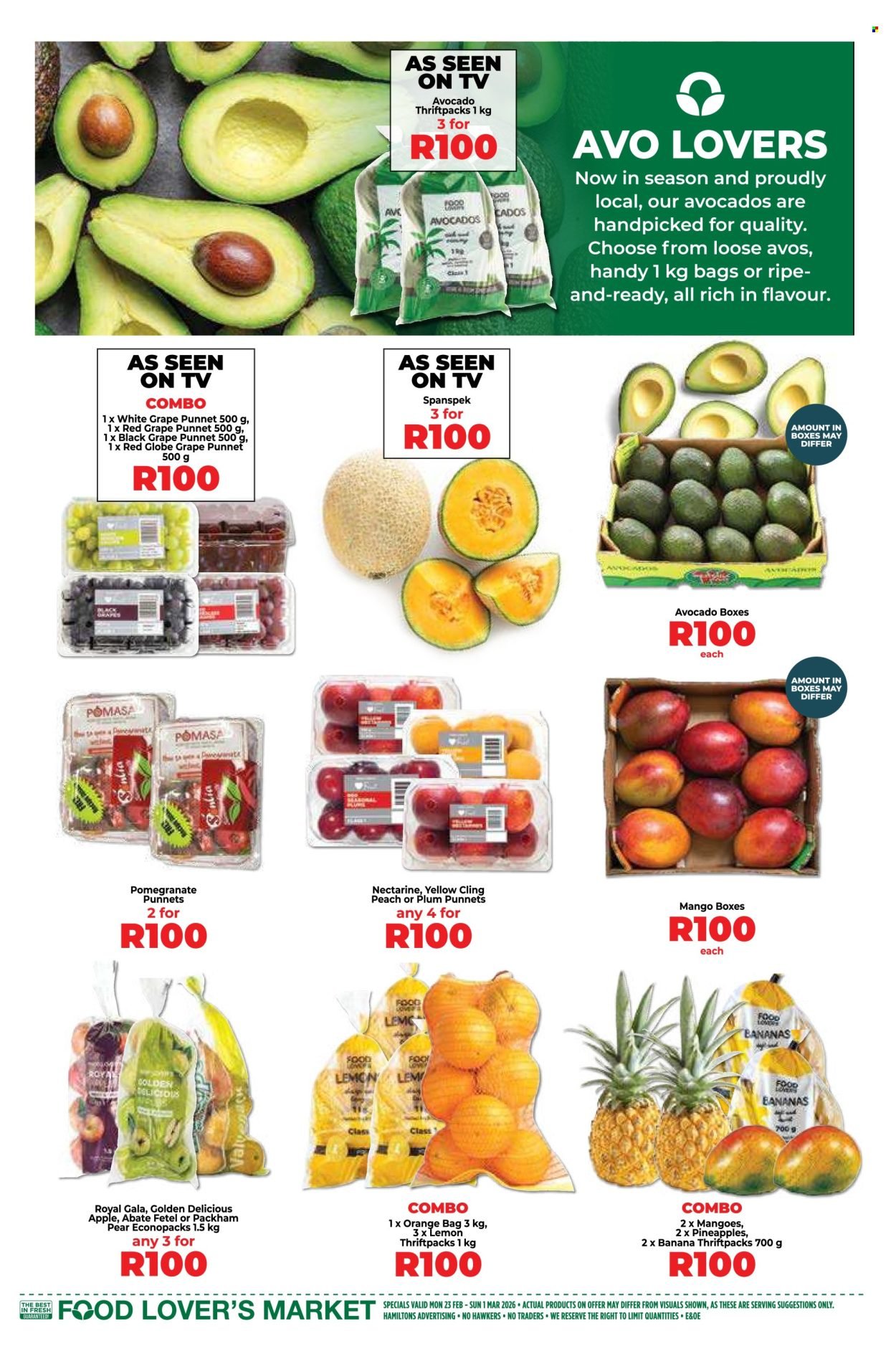 FOOD LOVER'S MARKET specials - From Monday 23 Feb 2026 (2026-02-23 - 2026-03-01) | 3