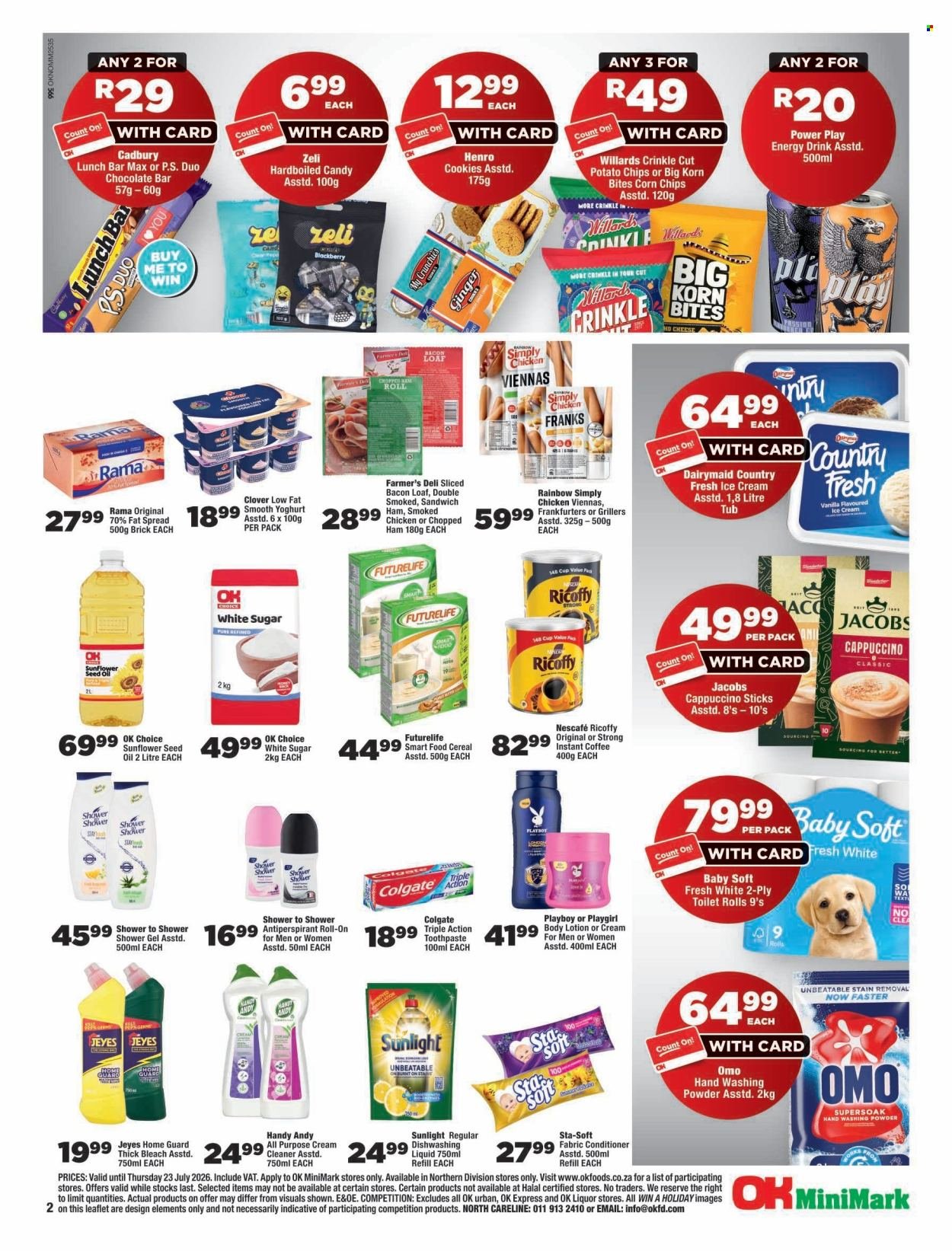 OK FOODS specials - From Wednesday 15 Jul 2026