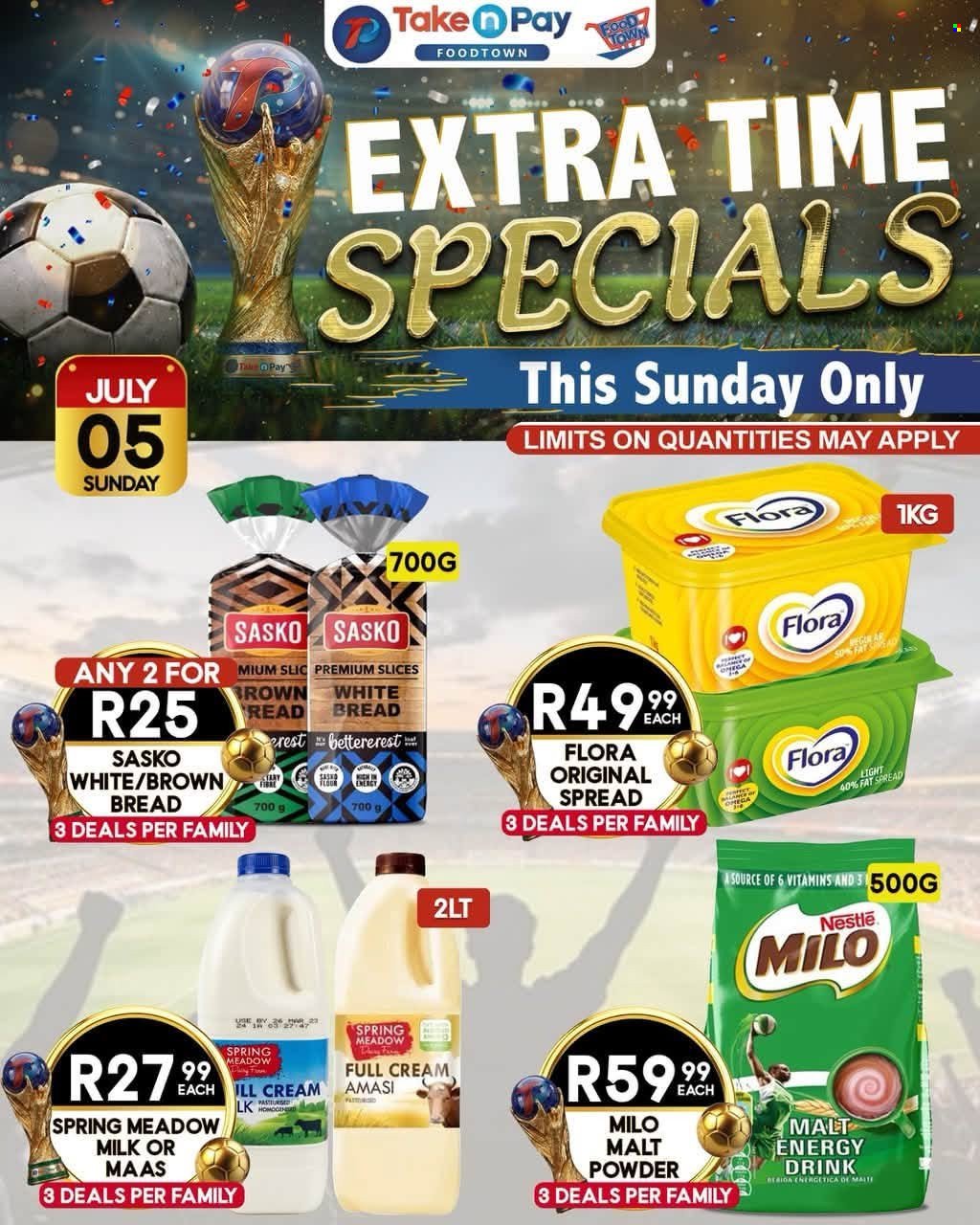 TAKE N PAY specials - From Sunday 5 Jul 2026