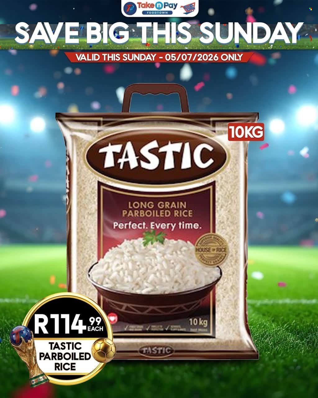 TAKE N PAY specials - From Sunday 5 Jul 2026