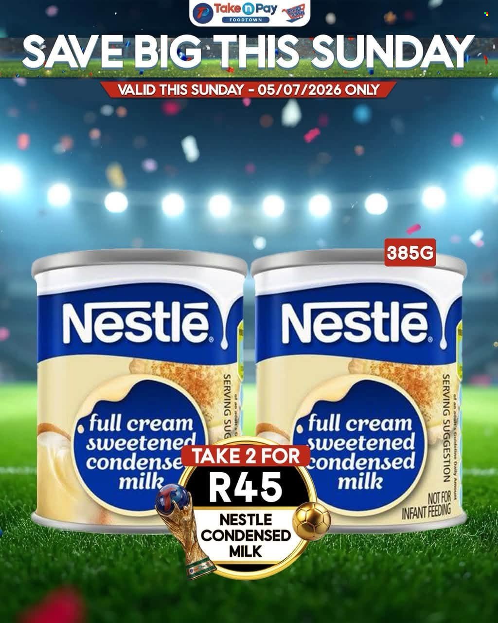 TAKE N PAY specials - From Sunday 5 Jul 2026