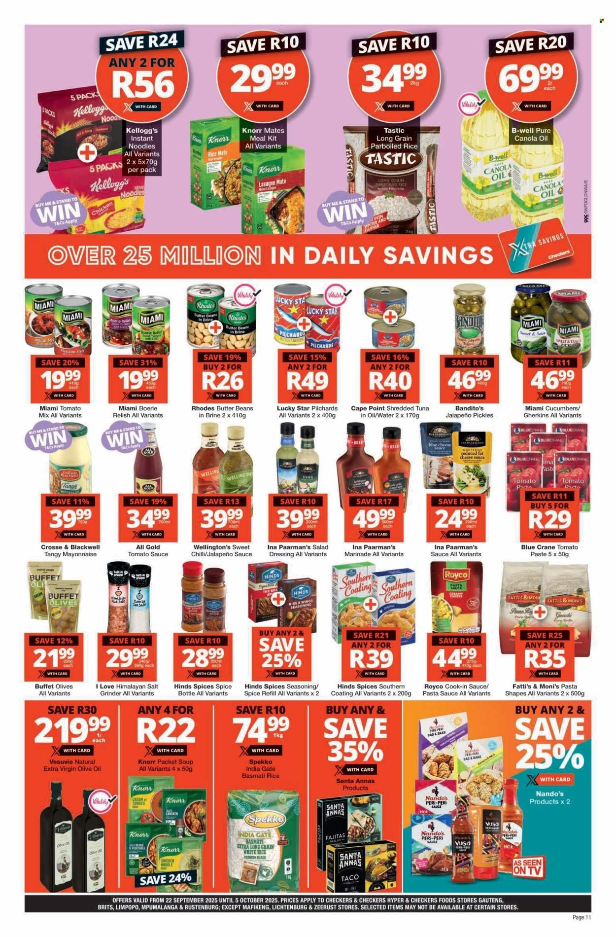 CHECKERS specials - September Month-End Promotion (2025-09-22 - 2025-10-05) | 11