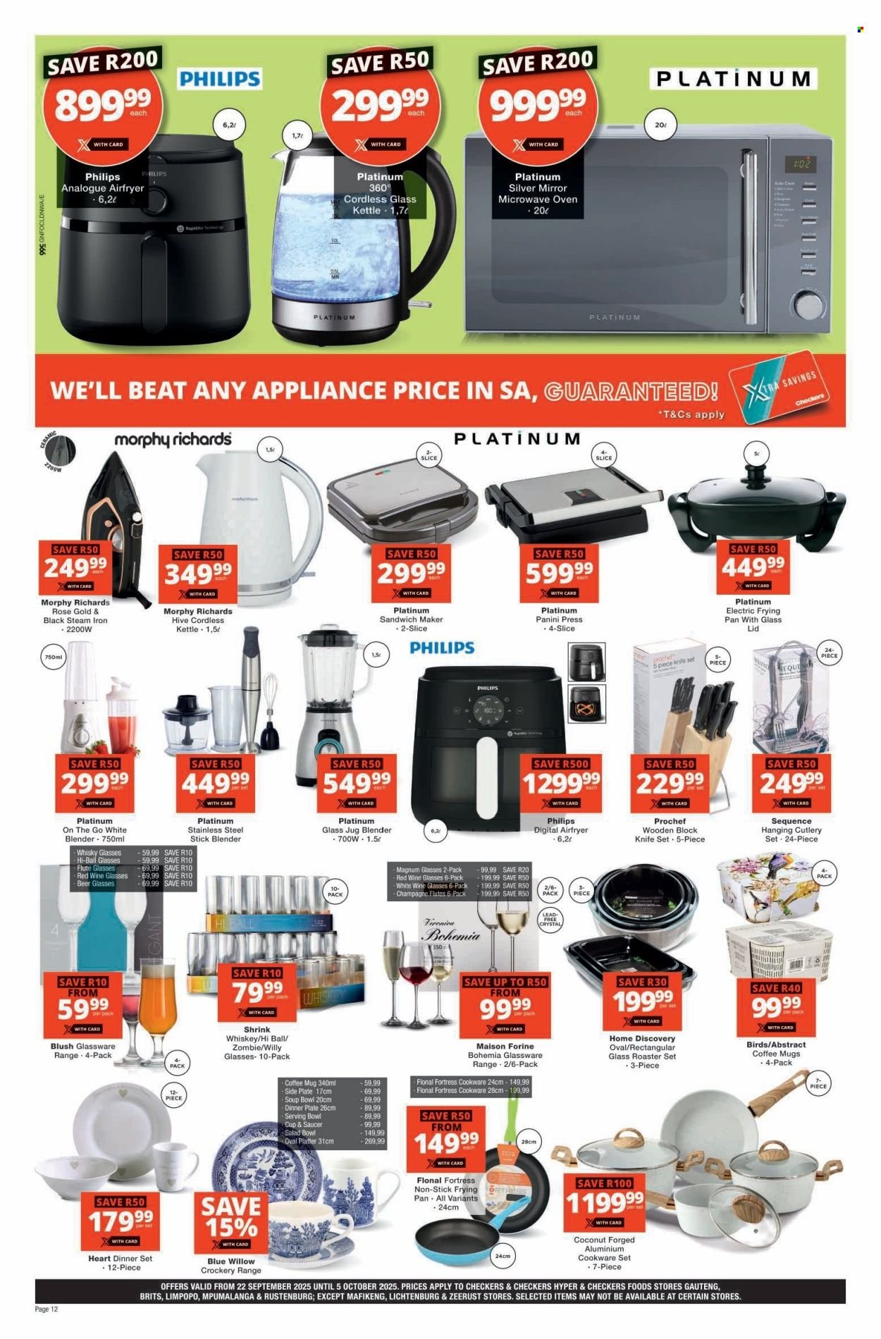 CHECKERS specials - September Month-End Promotion (2025-09-22 - 2025-10-05) | 12