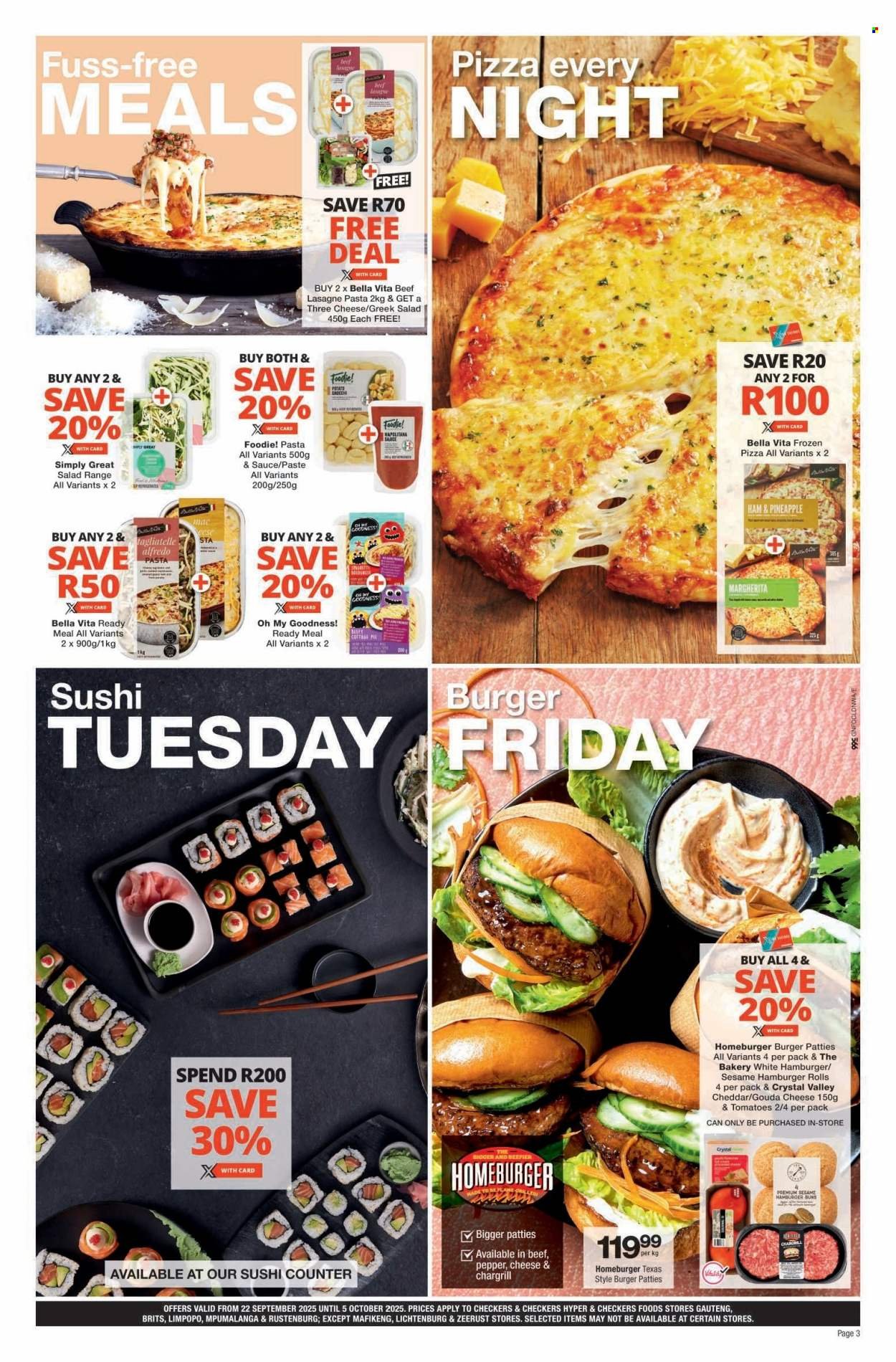 CHECKERS specials - September Month-End Promotion (2025-09-22 - 2025-10-05) | 3