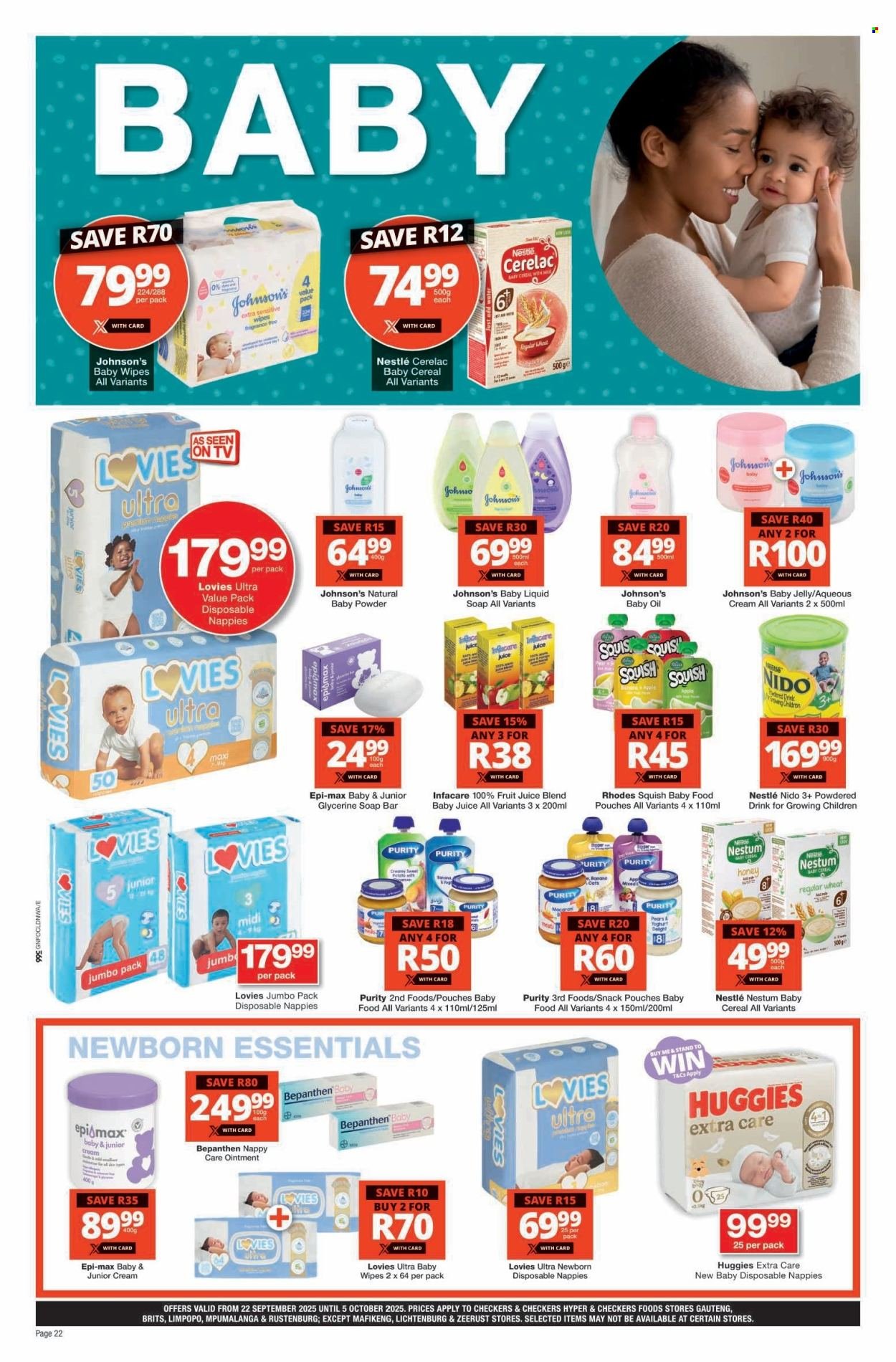CHECKERS specials - September Month-End Promotion (2025-09-22 - 2025-10-05) | 22