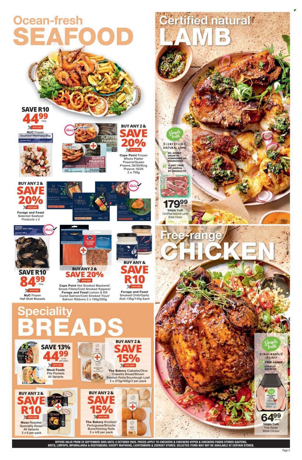 CHECKERS specials - September Month-End Promotion (2025-09-22 - 2025-10-05) | 5