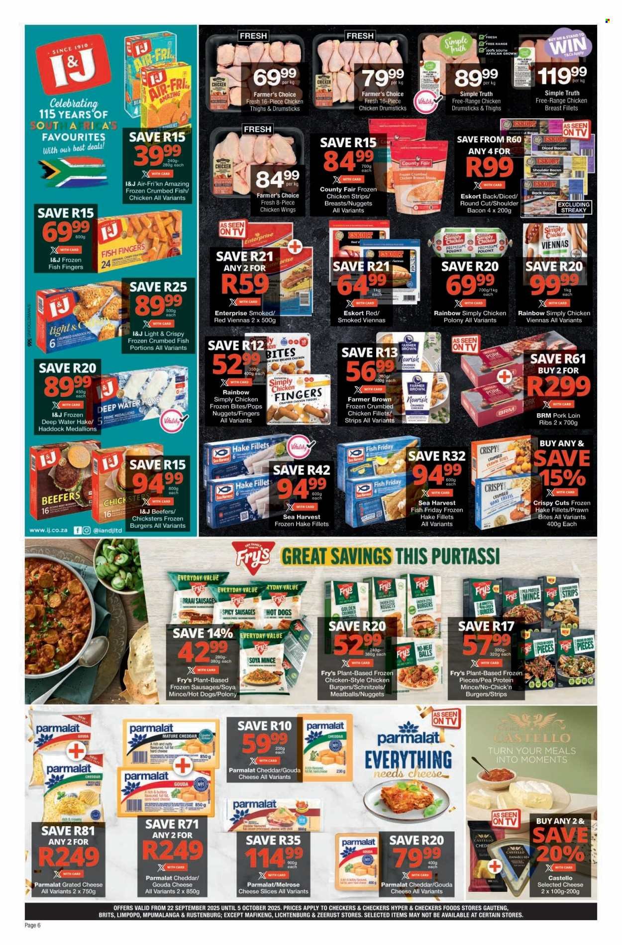 CHECKERS specials - September Month-End Promotion (2025-09-22 - 2025-10-05) | 6