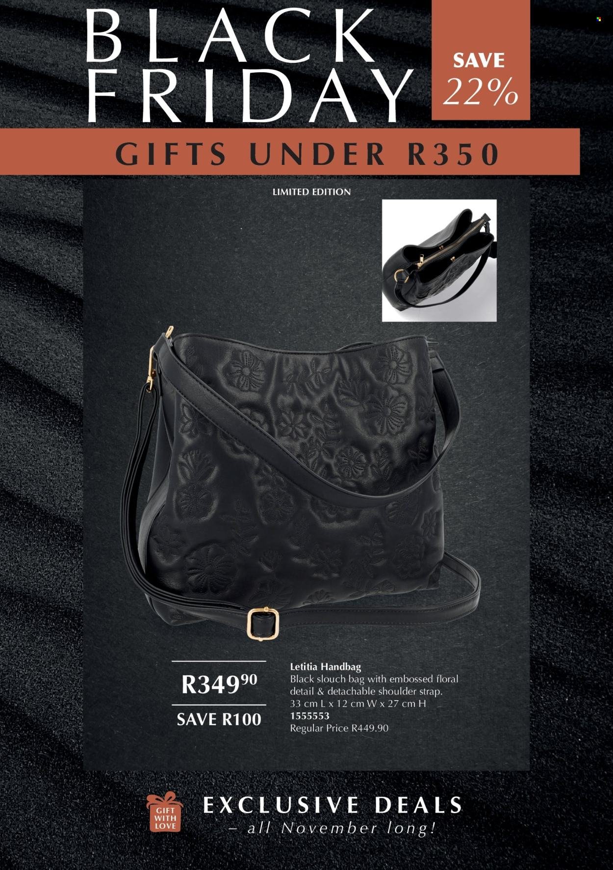 JUSTINE specials - BLACK FRIDAY EXTRA DEALS FLYER (2025-11-01 - 2025-11-30) | 11