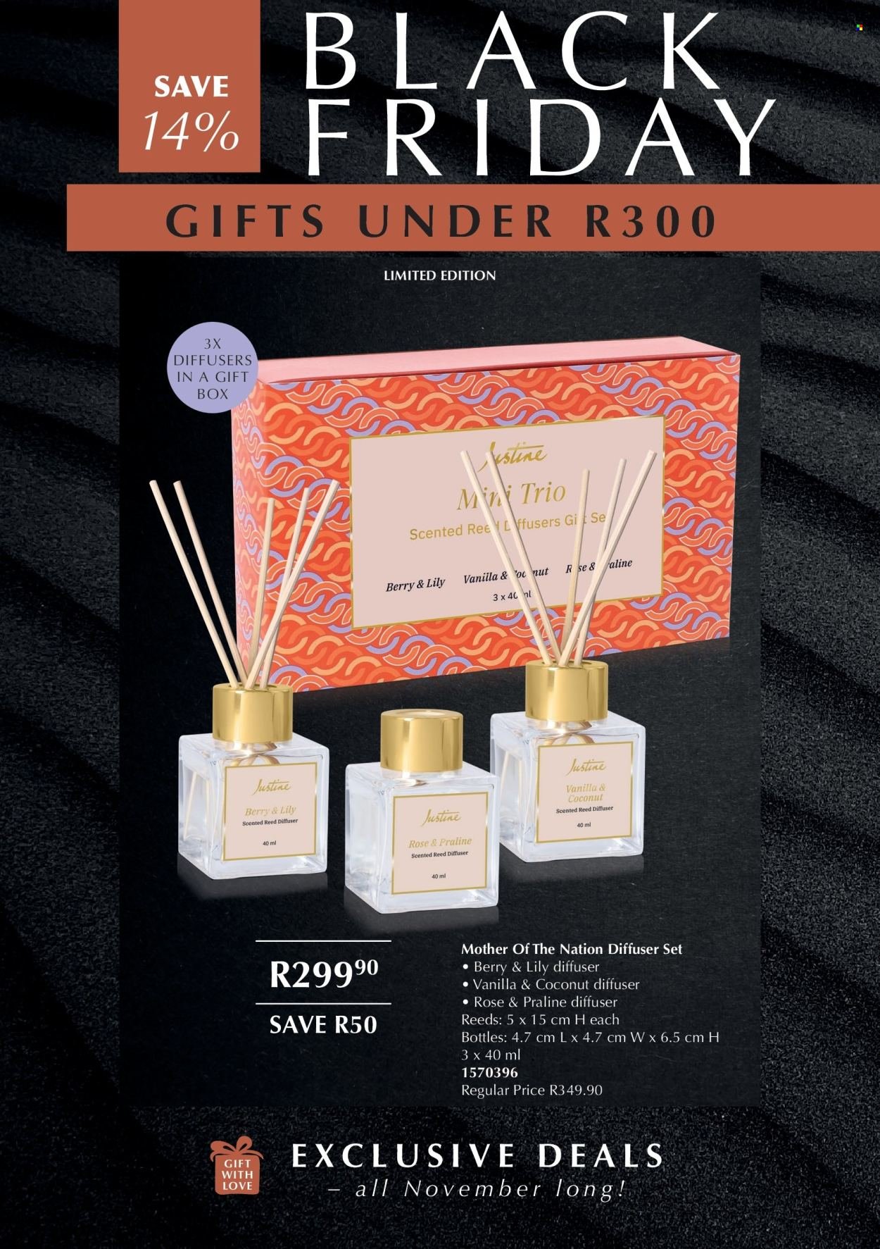 JUSTINE specials - BLACK FRIDAY EXTRA DEALS FLYER (2025-11-01 - 2025-11-30) | 6