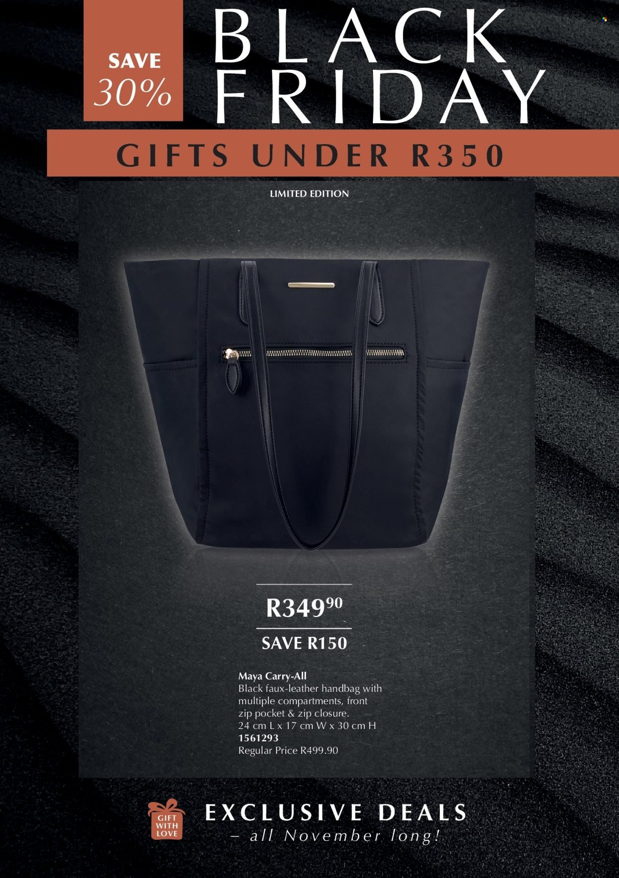 JUSTINE specials - BLACK FRIDAY EXTRA DEALS FLYER (2025-11-01 - 2025-11-30) | 10