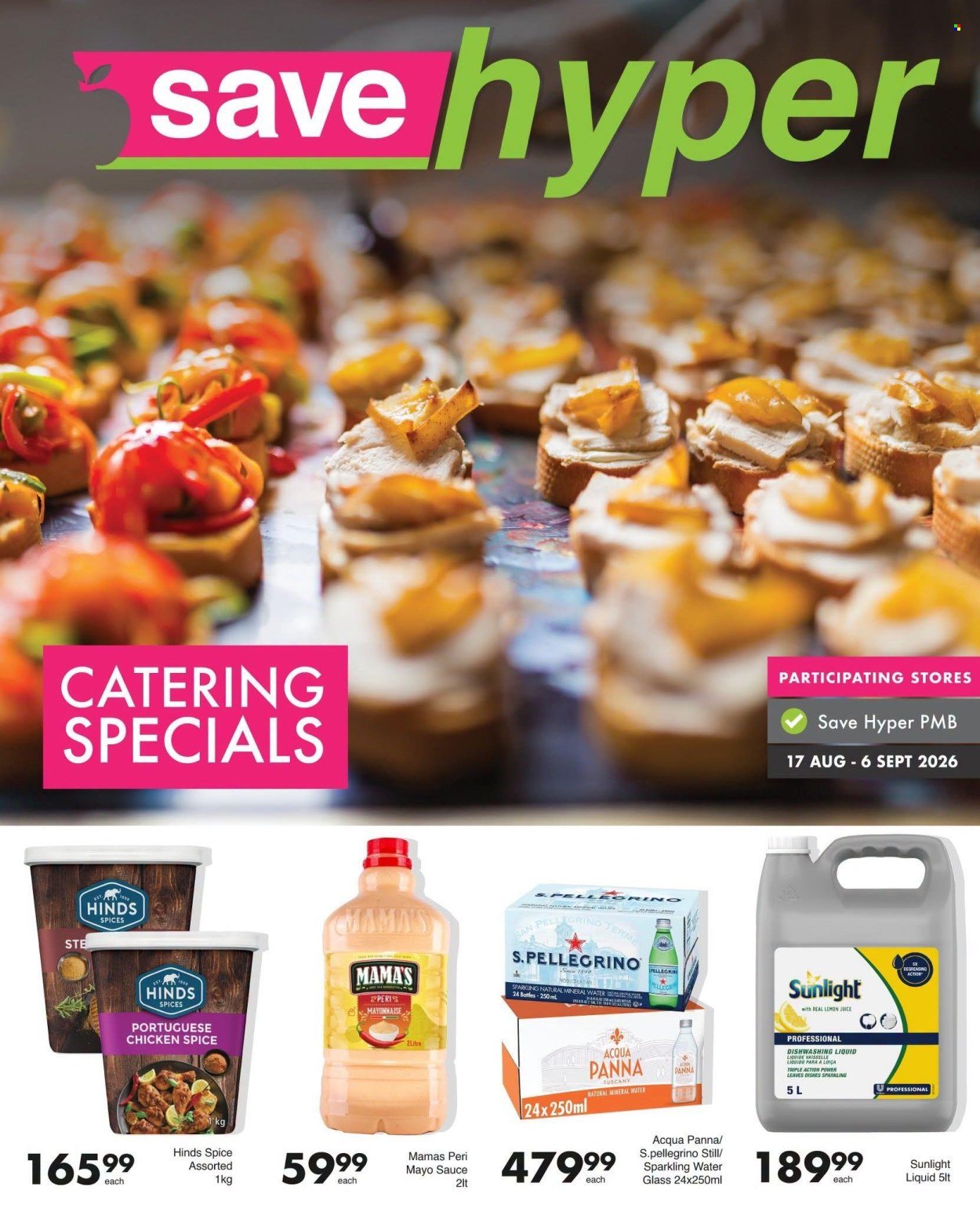 SAVE specials - From Monday 17 Aug 2026