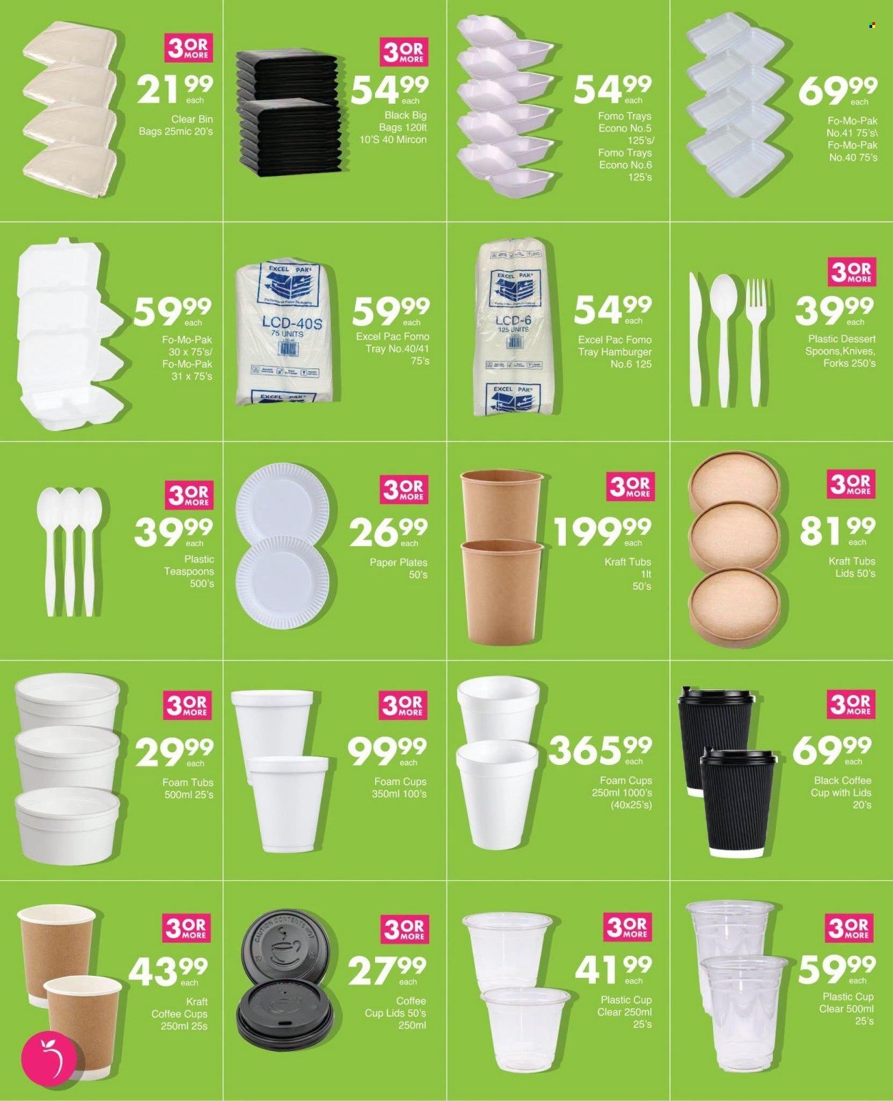 SAVE specials - From Monday 17 Aug 2026
