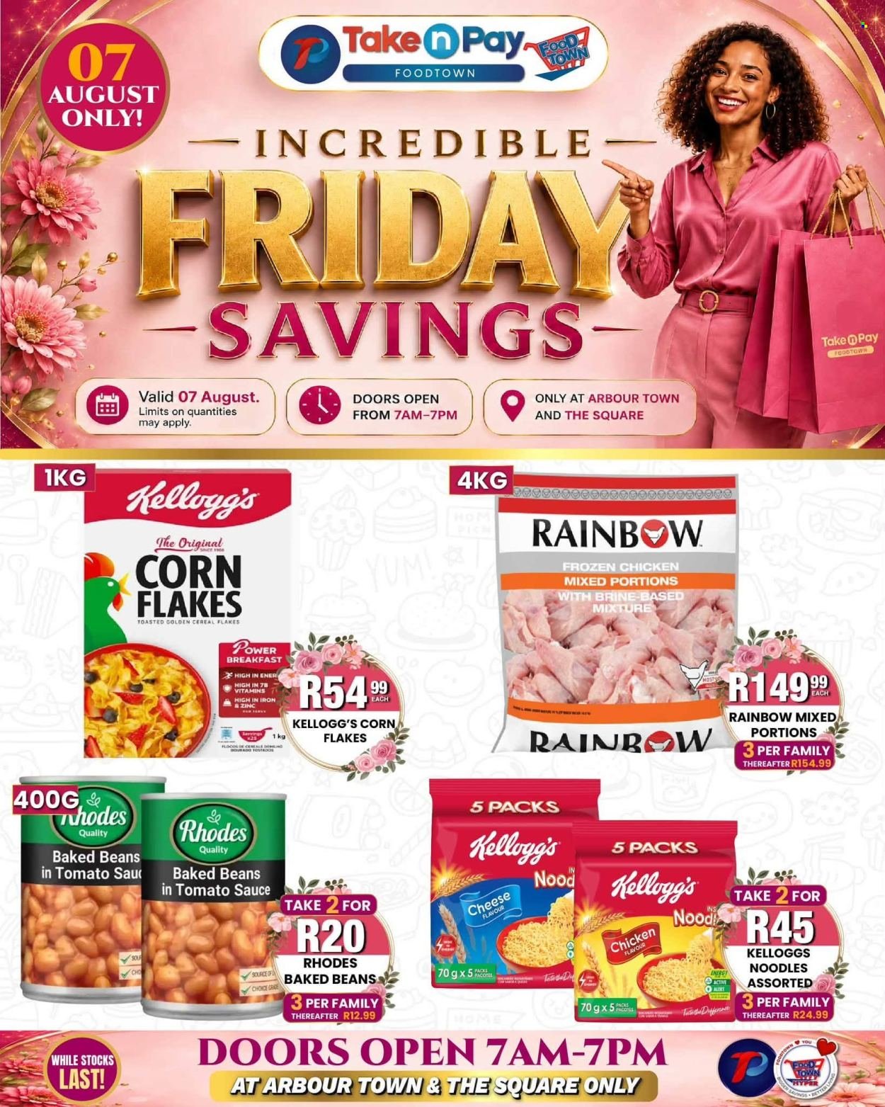 TAKE N PAY specials - From Friday 7 Aug 2026