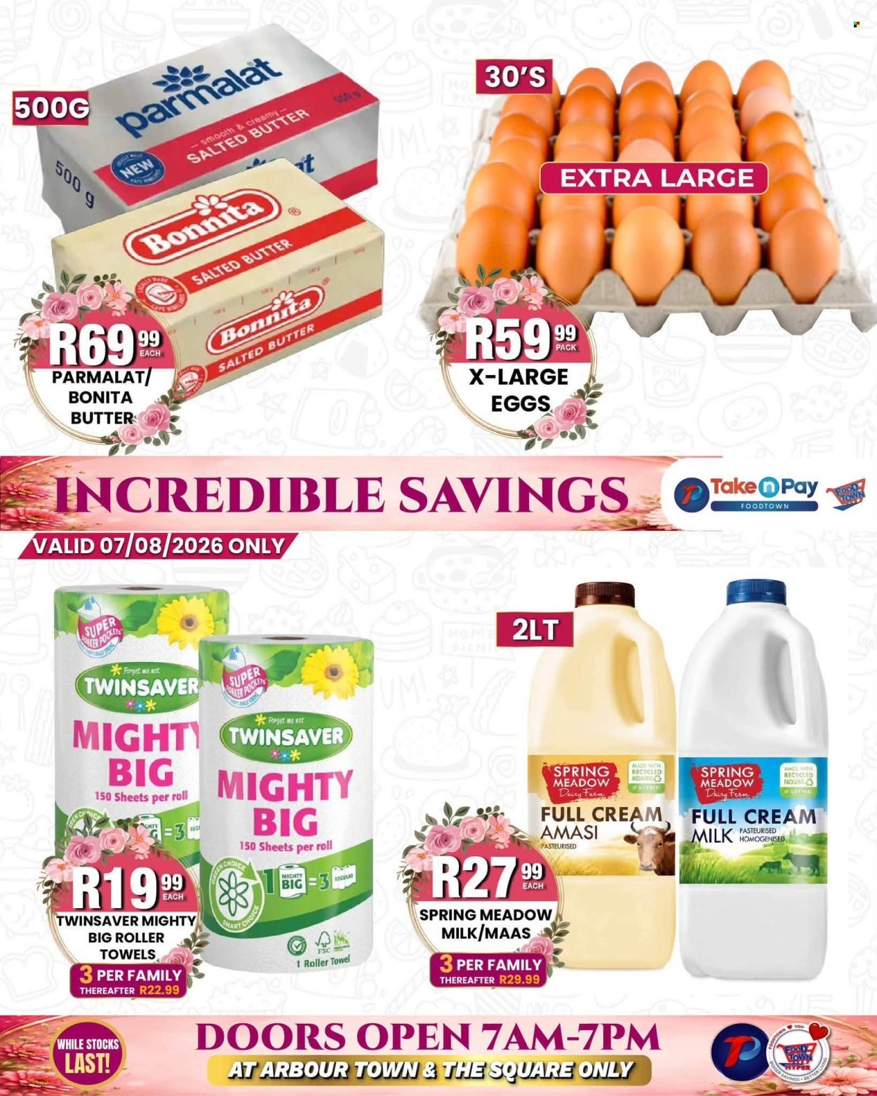 TAKE N PAY specials - From Friday 7 Aug 2026