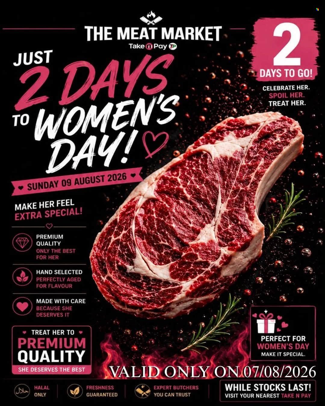 TAKE N PAY specials - From Friday 7 Aug 2026