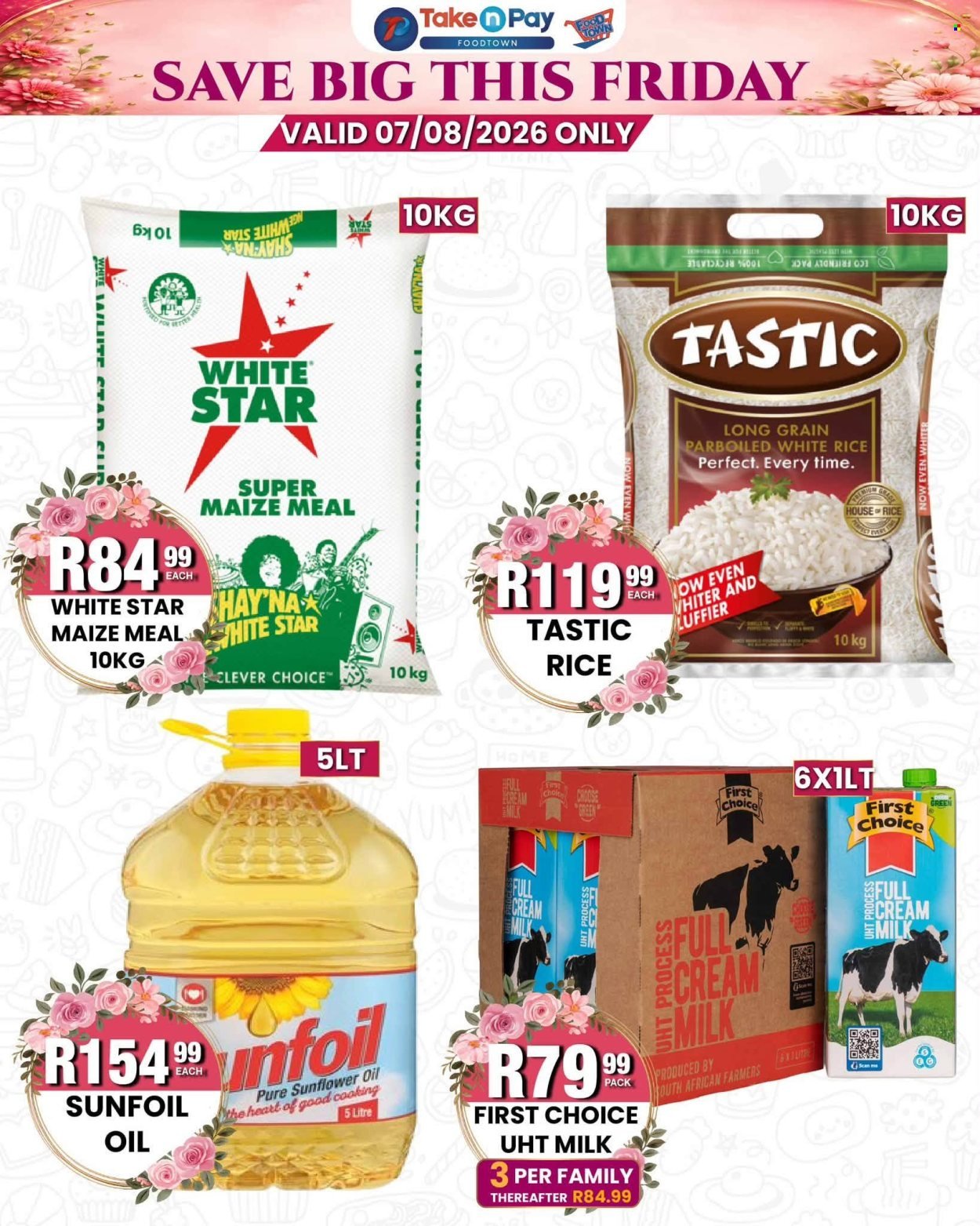 TAKE N PAY specials - From Friday 7 Aug 2026