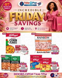 TAKE N PAY specials - From Friday 7 Aug 2026