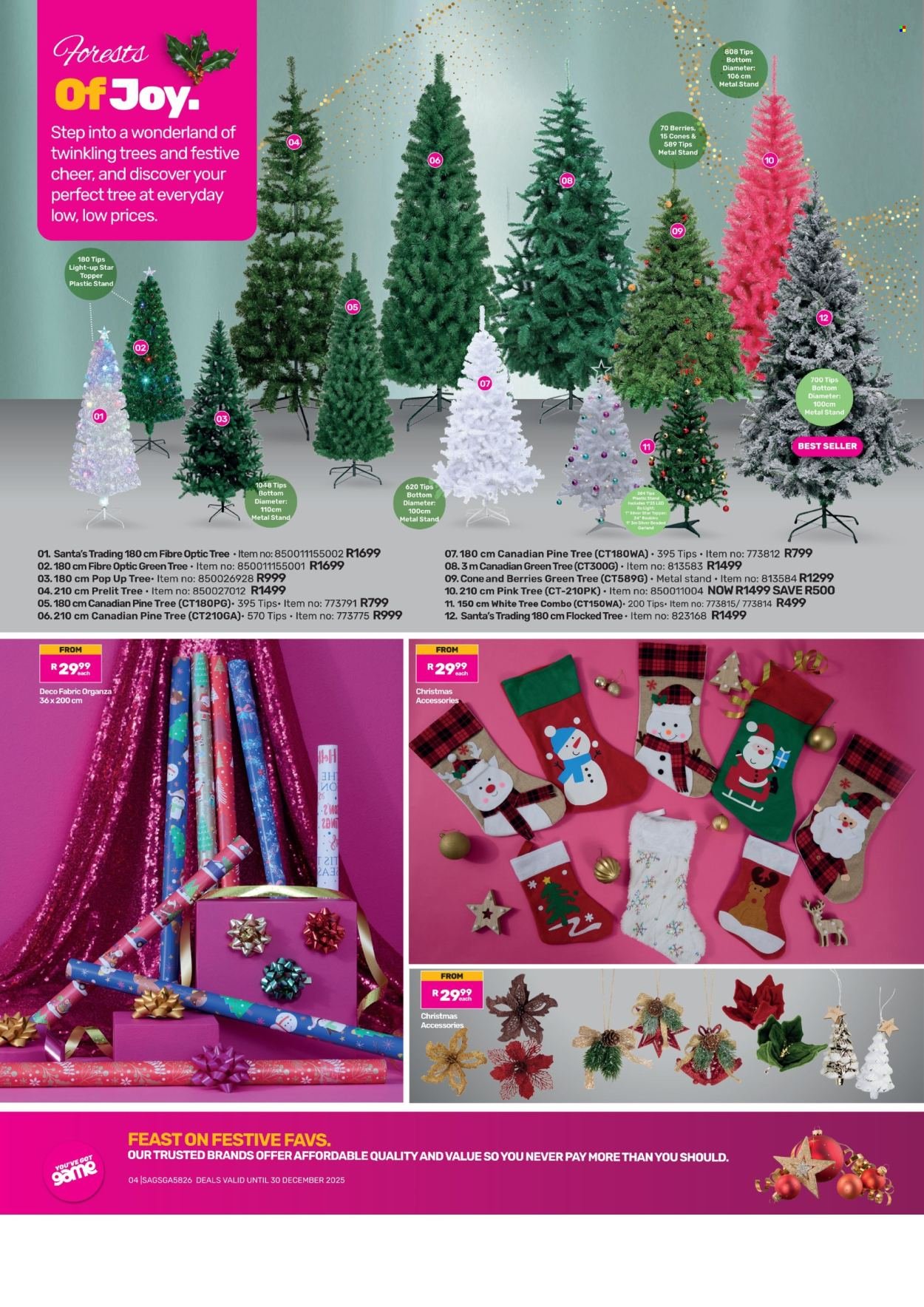GAME specials - Go Full Pink This Festive (2025-10-20 - 2025-12-30) | 4