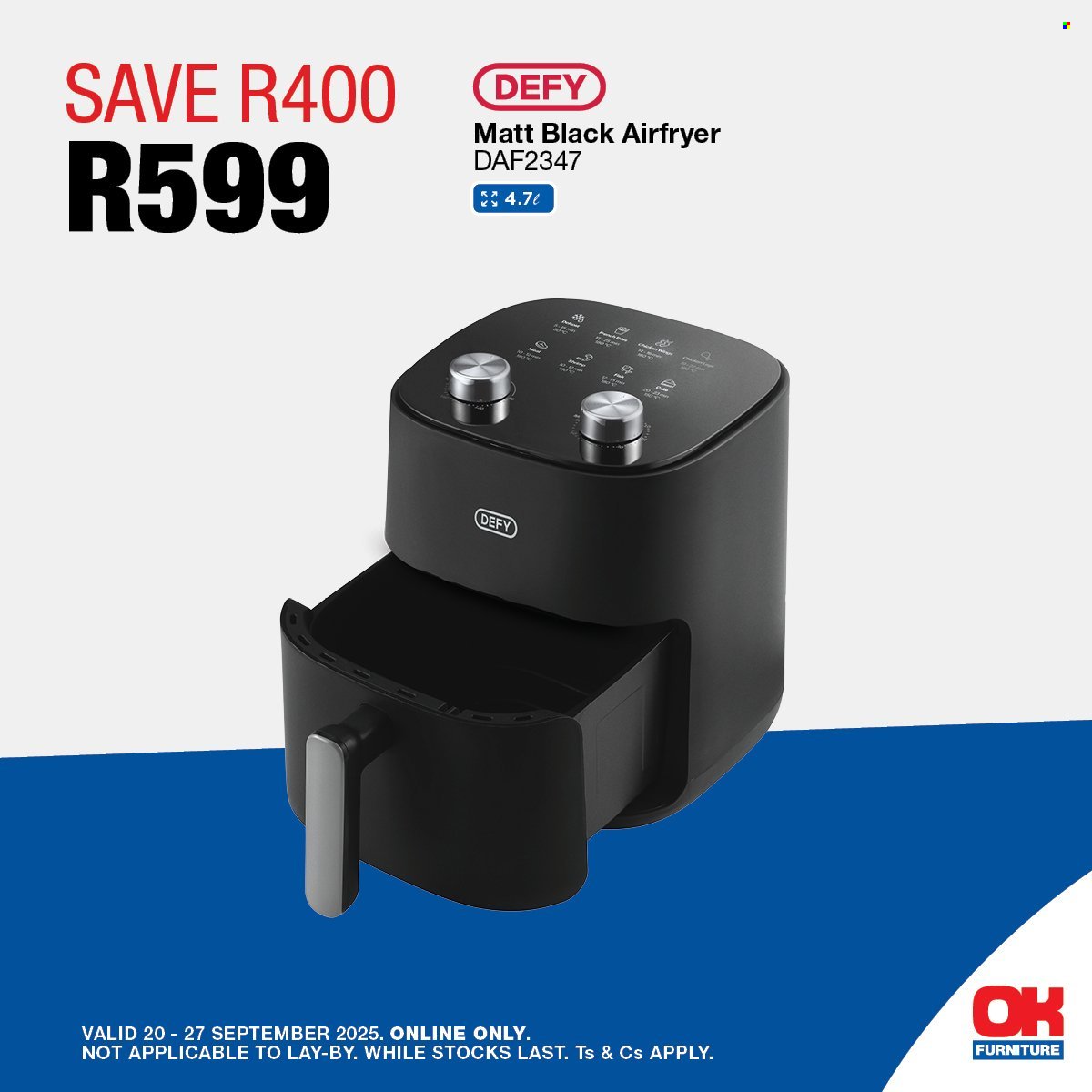 OK FURNITURE specials - From Saturday 20 Sept 2025 (2025-09-20 - 2025-09-27) | 3