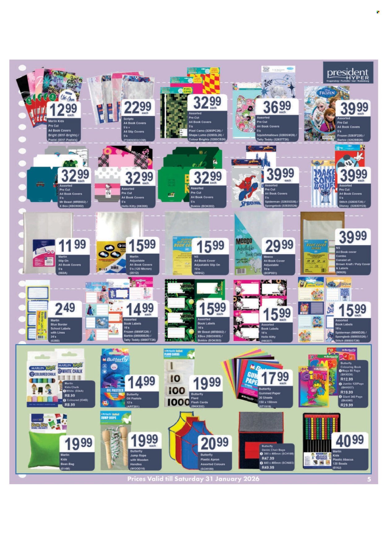 PRESIDENT HYPER specials - Back To School Specials (2026-01-04 - 2026-01-31) | 5