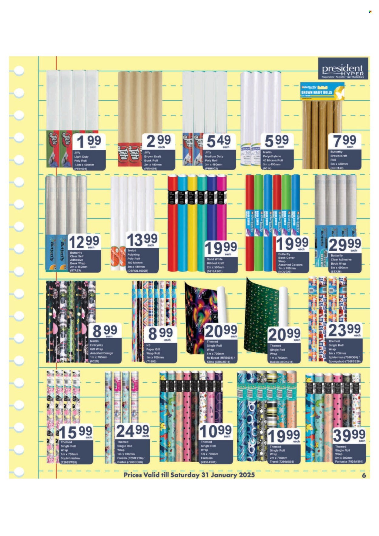 PRESIDENT HYPER specials - Back To School Specials (2026-01-04 - 2026-01-31) | 6