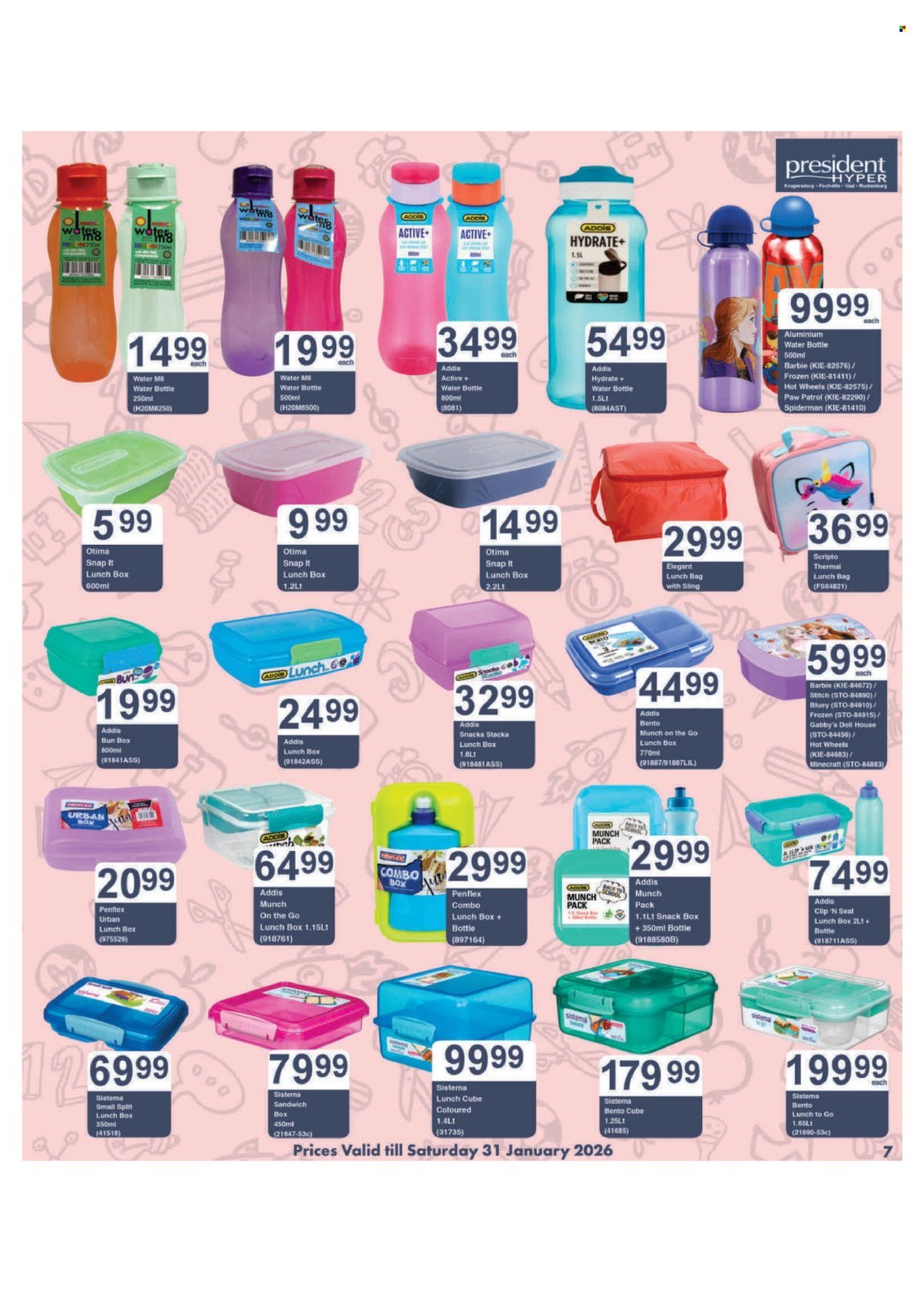 PRESIDENT HYPER specials - Back To School Specials (2026-01-04 - 2026-01-31) | 7