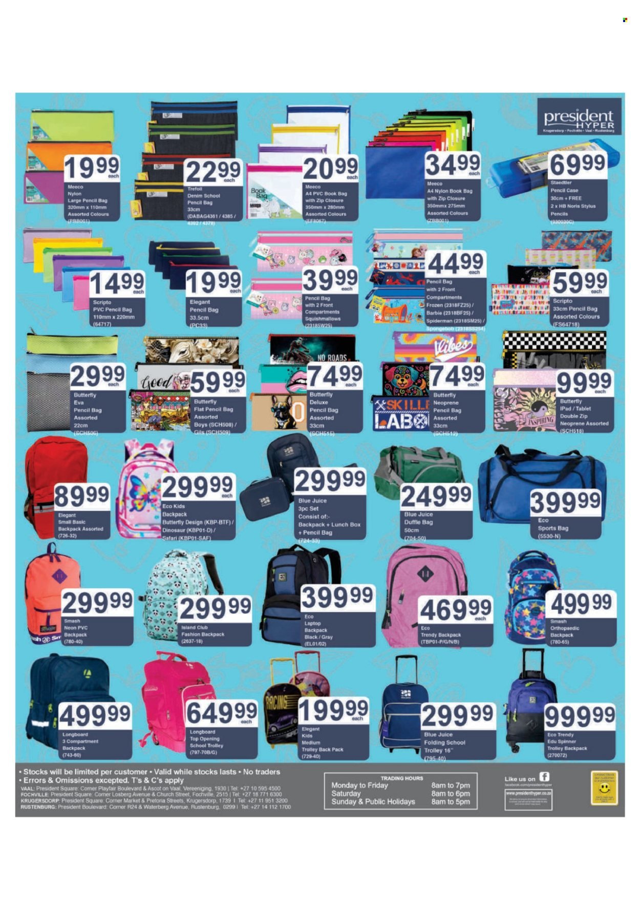 PRESIDENT HYPER specials - Back To School Specials (2026-01-04 - 2026-01-31) | 8