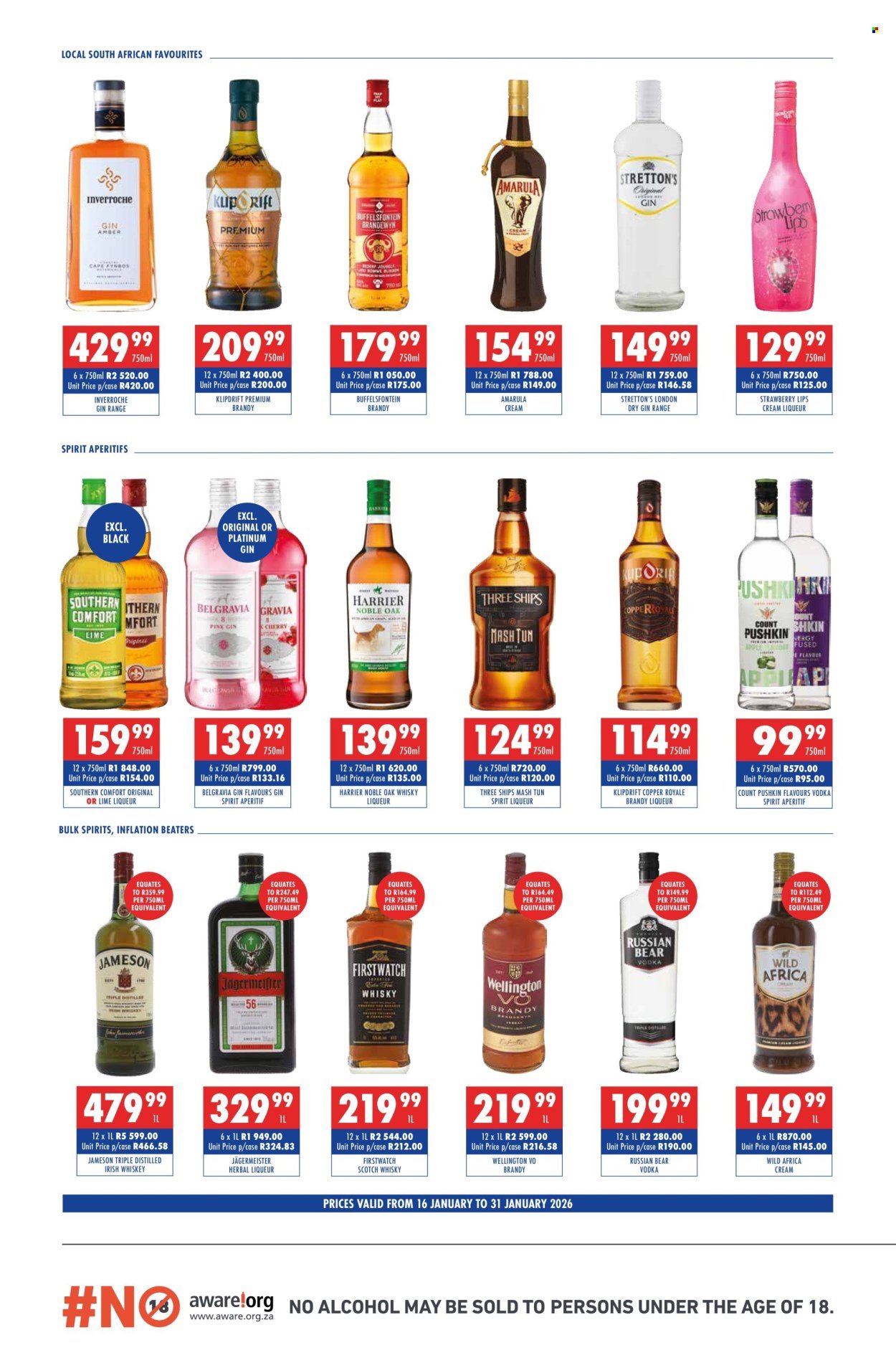 ULTRA LIQUORS specials - From Friday 16 Jan 2026 (2026-01-16 - 2026-01-31) | 2