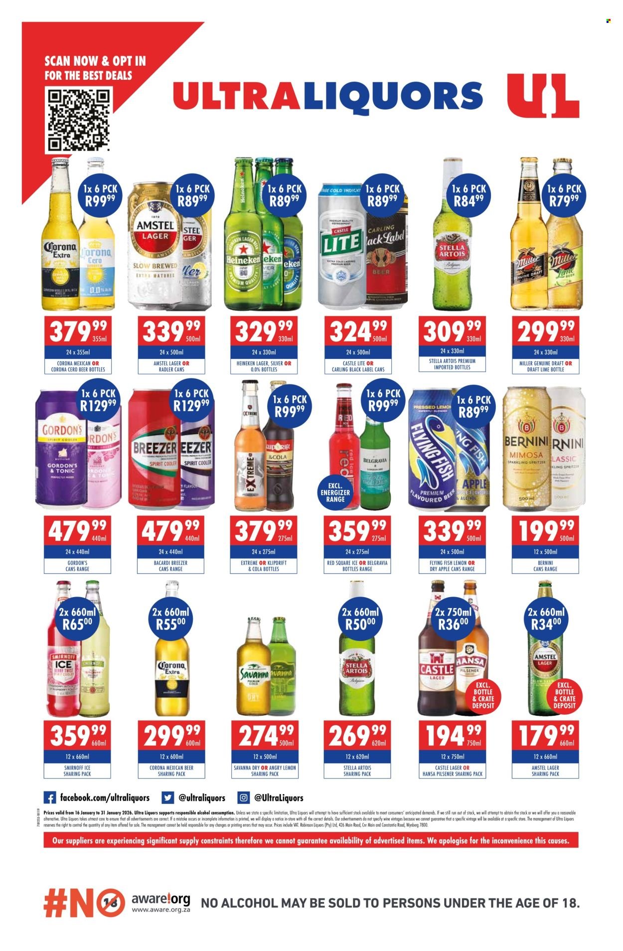 ULTRA LIQUORS specials - From Friday 16 Jan 2026 (2026-01-16 - 2026-01-31) | 4