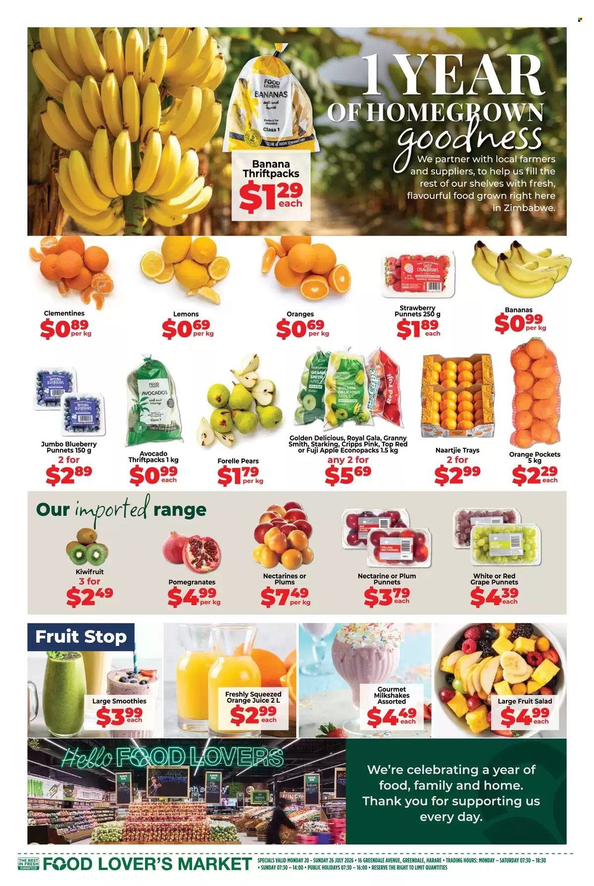 FOOD LOVER'S MARKET specials - From Monday 20 Jul 2026