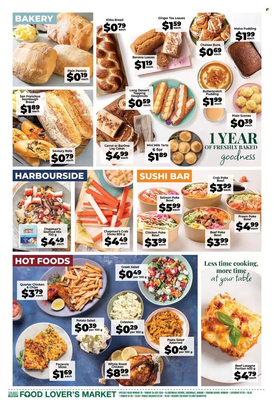 FOOD LOVER'S MARKET specials - From Monday 20 Jul 2026