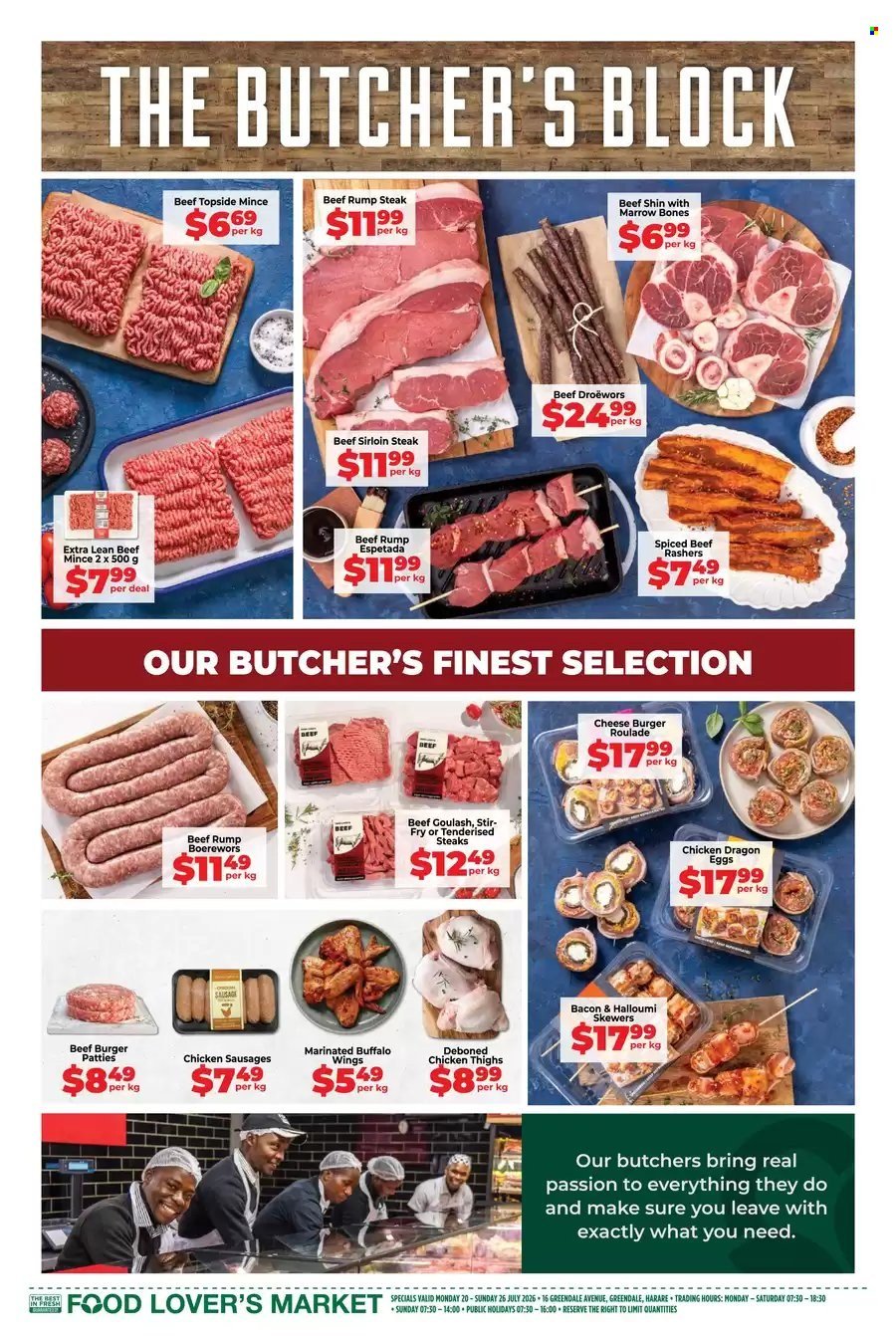 FOOD LOVER'S MARKET specials - From Monday 20 Jul 2026