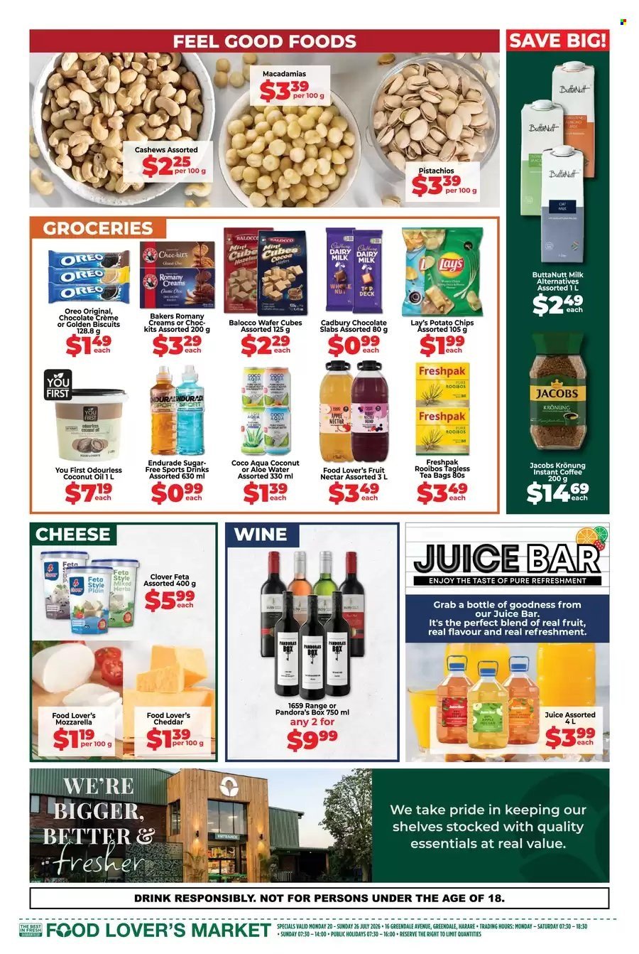 FOOD LOVER'S MARKET specials - From Monday 20 Jul 2026