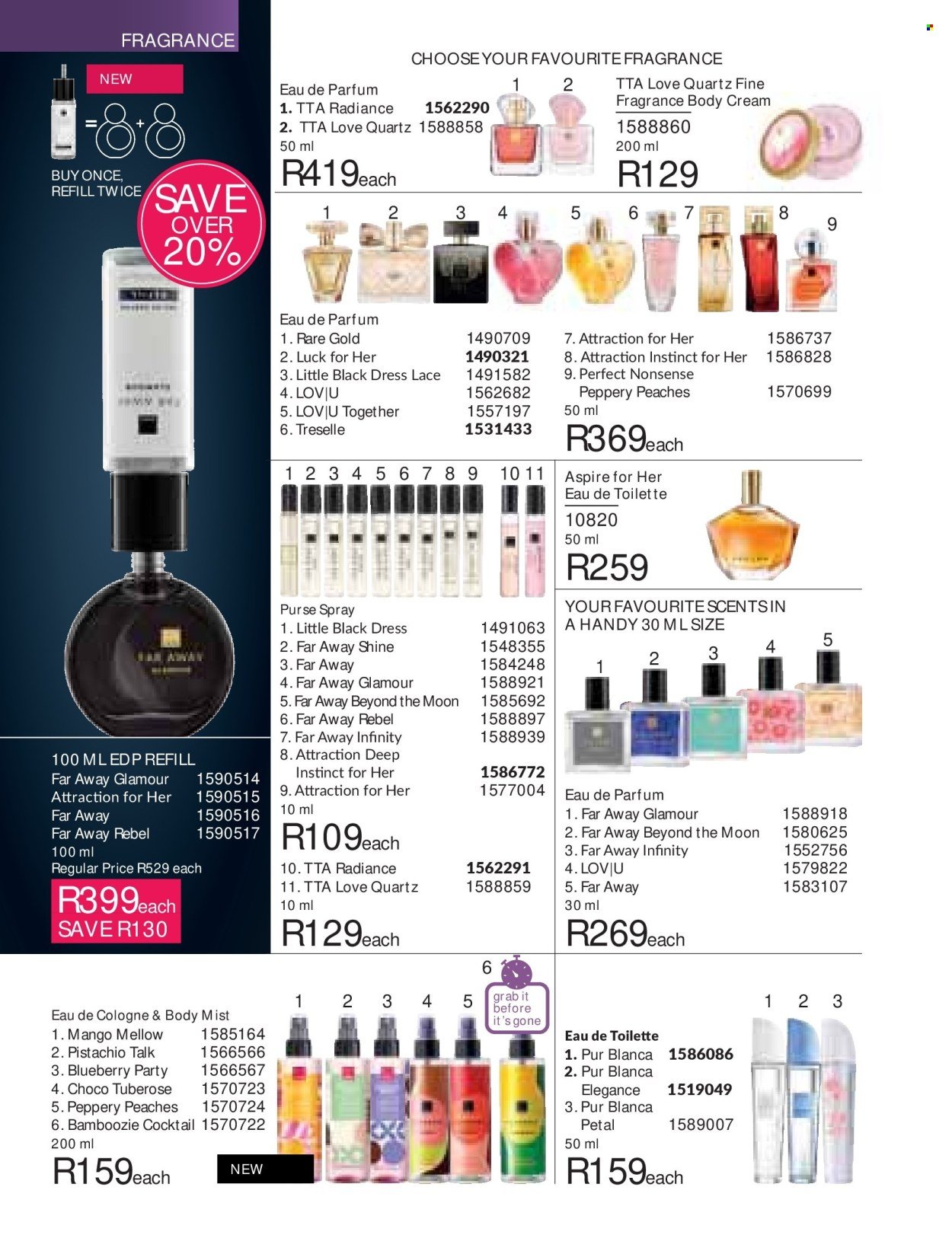 AVON specials - BACK  YOUR SENSUALITY WITH THE ICONIC IMARI FRAGRANCES