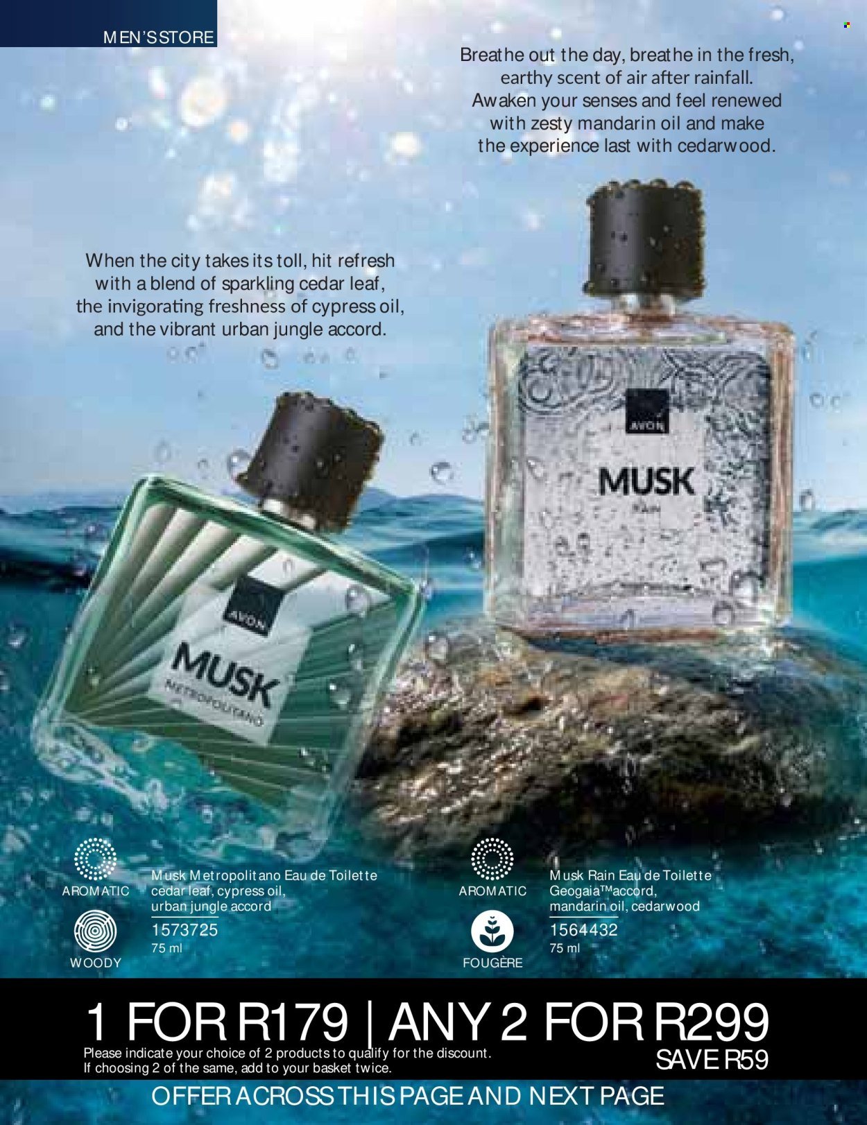 AVON specials - BACK  YOUR SENSUALITY WITH THE ICONIC IMARI FRAGRANCES
