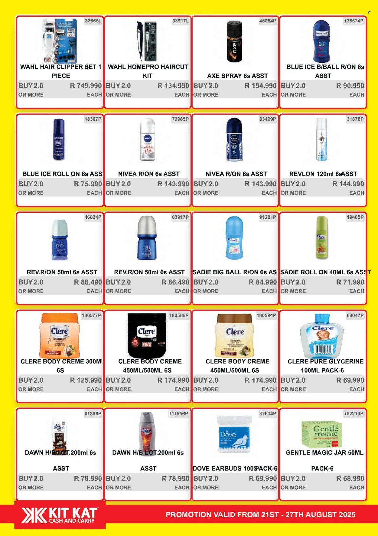 KIT KAT CASH & CARRY specials - Weekly Traders Special (2025-08-21 - 2025-08-27) | 21