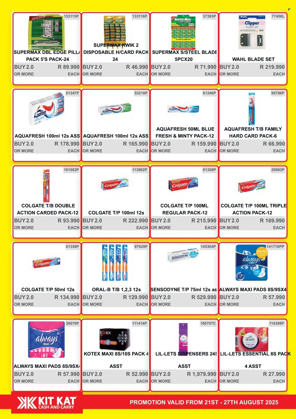 KIT KAT CASH & CARRY specials - Weekly Traders Special (2025-08-21 - 2025-08-27) | 23